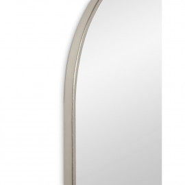 Зеркало арочной формы в серебряной раме Arch M Silver (Арч) Smal 60*97 см 